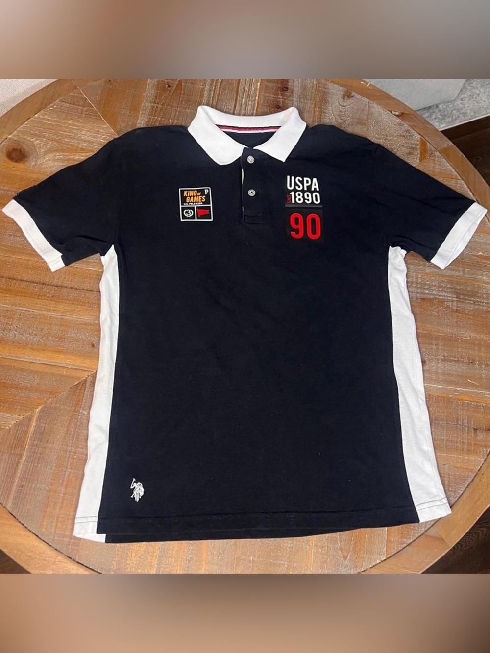 U.S. Polo Assn USPA 1890 Polo Shirt‎ Embroidered Logo Men’s Size XL